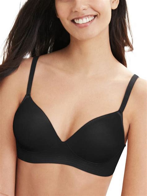 Hanes Women S Ultimate No Dig Support Smoothtec Wireless Bra Dhhu35 Ebay