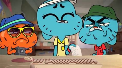 Gumball Darwin Watterson Angry