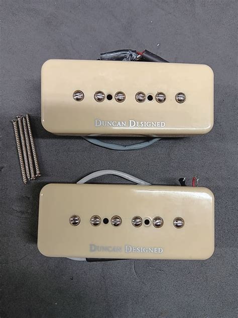 Seymour Duncan Stacked Soapbar P 90 Set Cream Reverb