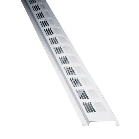 Air Vent 23 In X 96 In Rectangular White Weather Resistant Aluminum Soffit Vent Sv202wh The