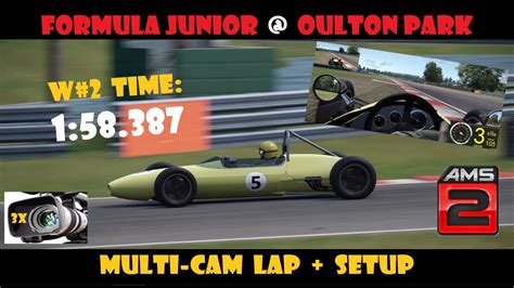 Ams Formula Junior Oulton Park W Time Multi Cam