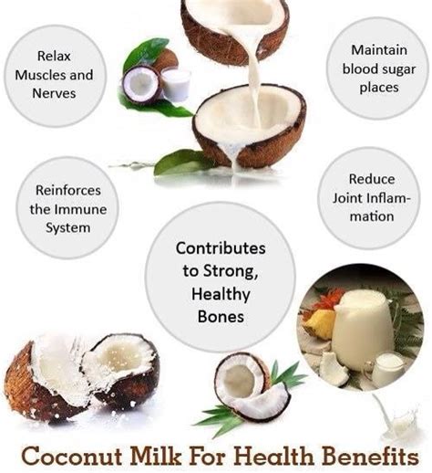 Coconut Milk For Health Benefits Musely