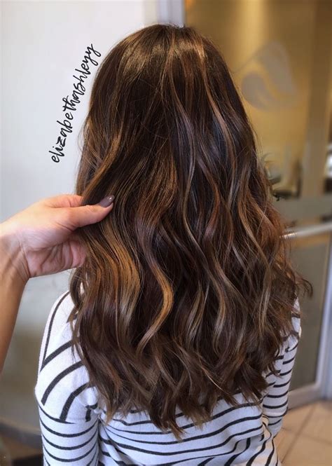 Classic Balayage On Asian Hair Low Maintence Balayage Highlight Elizabethashleyy Asian Hair