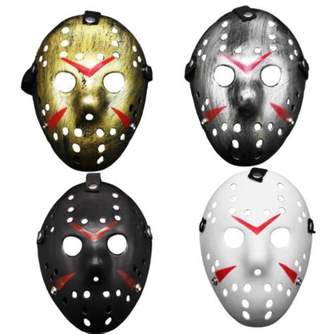 Cosplay Hockey Jason Maske Halloween Horror Gesichtsbedeckung Maske für