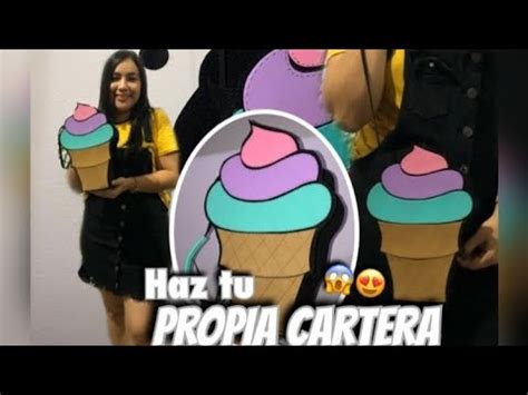 COMO HACER TU PROPIA CARTERA BOLSO Alee Fonseca YouTube