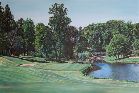 golf course paintings | tommysartworks.com