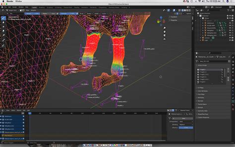 Lts Both Sides Are One Vertex Group Vertex Weights Mirror Modifier