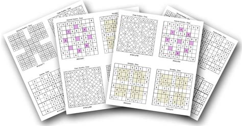 Sudoku-Puzzles.net - All puzzle types