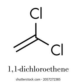 Mol Cula De Cloroformo Disolvente F Rmula Esquel Tica Vector De