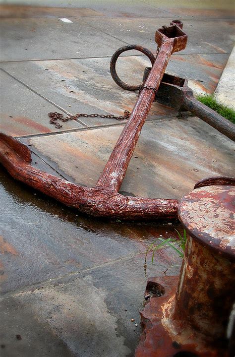 Rusted Anchors Photograph by Frank Mari - Fine Art America