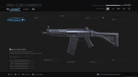 Call Of Duty Modern Warfare 1 Weapons