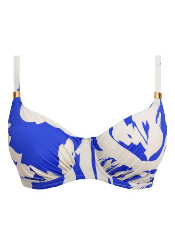 Fantasie Rabida Island UW Gathered Full Cup Ultramarine Bikini Top
