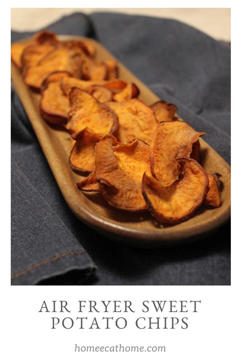 Air Fryer Sweet Potato Chips Homeec Home