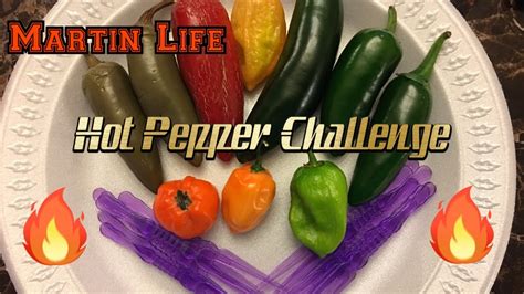 Hot Pepper Challenge Youtube