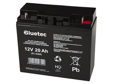 Akumulator żelowy 12V 20Ah BLUETEC Produkty BLOW Sklep internetowy