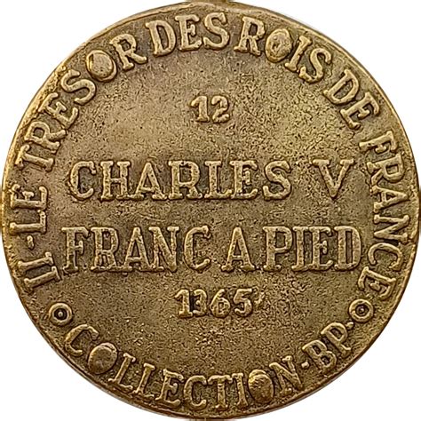 Token Collection Bp Le Tr Sor Des Rois De France Charles V