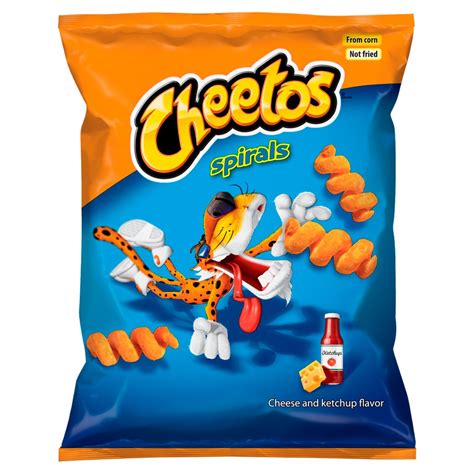 Cheetos Spirals Chrupki Kukurydziane O Smaku Serowo Ketchupowym G