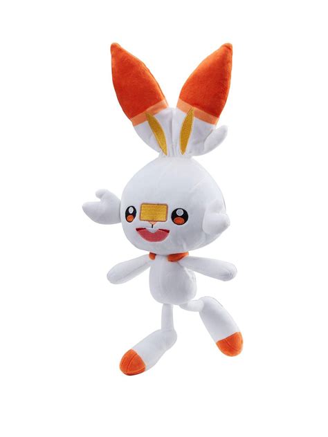 Pokemon Inch Plush Scorbunny In Pokemon Plush Pokemon Teams