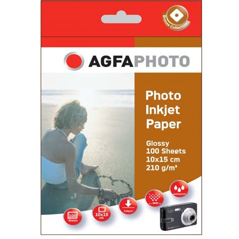 Agfa Fot Pap R X G Lap Csomag Glossy Photo Inkjet Paper