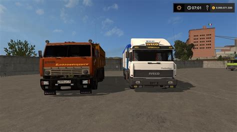 Pack Kamaz Iveco Ls Farming Simulator Mod Ls Mod