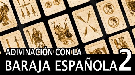 Como leer las cartas Baraja Española Parte 2 YouTube