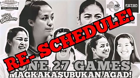 Pvl Game Re Schedules Pvl Invitational Conference Youtube