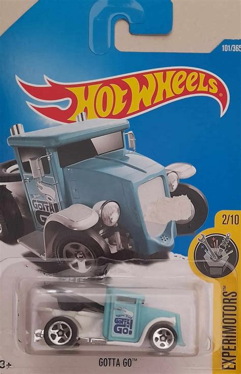 Embalagem Danificada Hot Wheels Experimotors Gotta Go Universo Hot Wheels