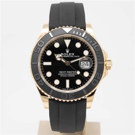 Buy Genuine Used Rolex Yacht Master 42 226627 Watch Black Dial SKU 9747