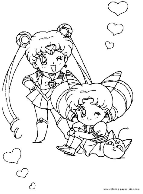 Sailor Moon Coloring Pages For Girls