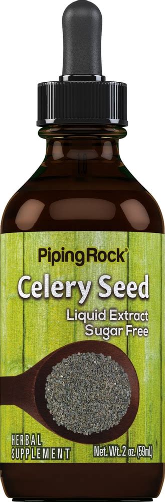 Celery Seed Liquid Extract Celery Seed Supplements Pipingrock Health Products