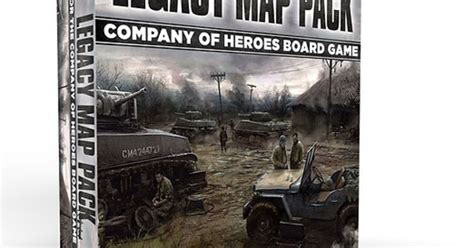 Nd Edition Company Of Heroes Board Game By Bad Crow Games Legacy Map