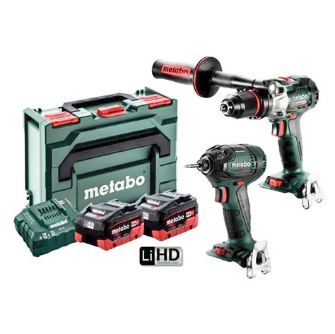 Metabo Met18bl2mb2hd5 5af 5 5ah Lihd Lithium Ion Brushless Cordless