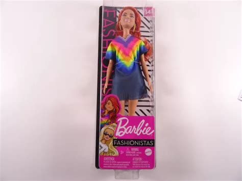 BARBIE AA FASHIONISTA Doll 141 Red Hair Mattel GHW55 New Original