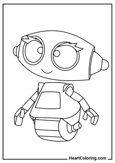 Coloriages Robots Imprimer Plus De Images