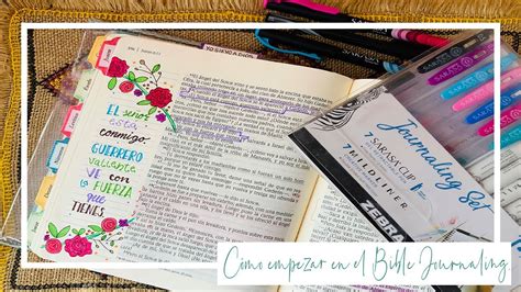 C Mo Iniciar En El Bible Journaling Desde Cero Youtube