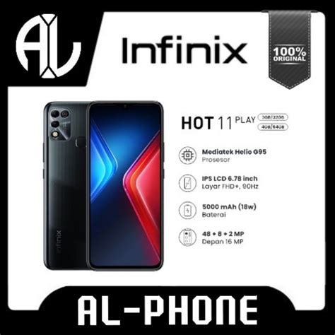 Jual Infinix Hot 11 Play 4 64 Shopee Indonesia