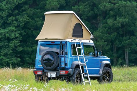 Diaporama Et Photos Suzuki Jimny Une Tente De Toit Sur Mesure