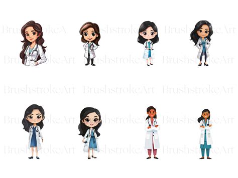 Doctor Illustration Clipart, Medical Staff, Doctor Clipart – Clipartset