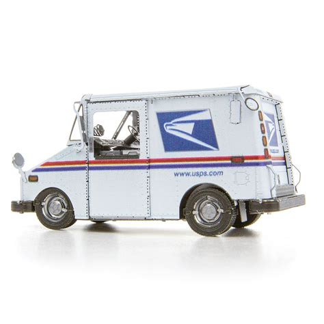 USPS LLV Mail Truck Metal Earth - Innovatoys