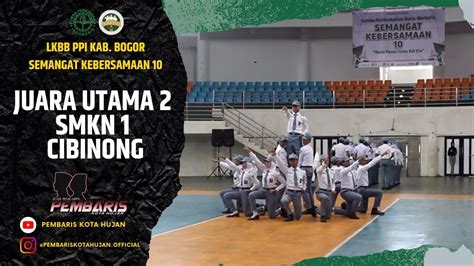 Juara Utama Smkn Cibinong In Lkbb Semangat Kebersamaan