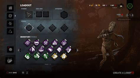 Perk Set R Deadbydaylight