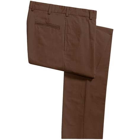 Bills Khakis M2 Ottoman Cotton Pants Flat Front For Men