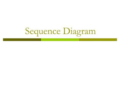 Sequence Diagram Powerpoint Template