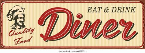 Vintage Diner Signs