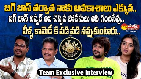 Sound Party Movie Team Exclusive Interview VJ Sunny Hrithika