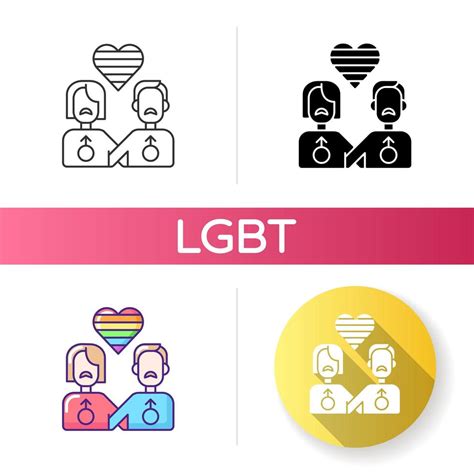 Lgbt Icon Set 1434840 Vector Art At Vecteezy