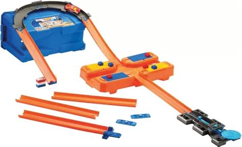 Hot Wheels Pista E Acessorio Track Builder Kit Completo Un Parcelamento Sem Juros