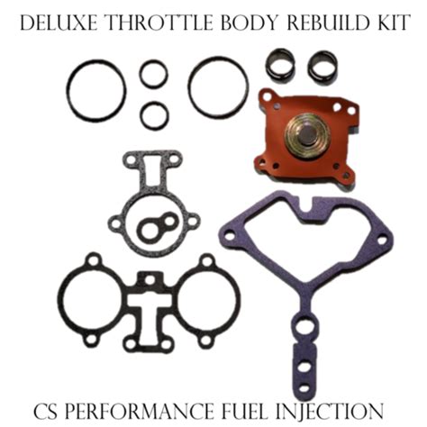 DELUXE GM Throttle Body TBI Fuel Injector Rebuild Kit O Rings Gaskets