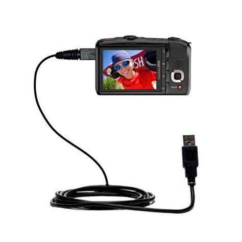 Classic Straight USB Cable Suitable For The Kodak Z With Power Hot Sync And Charge