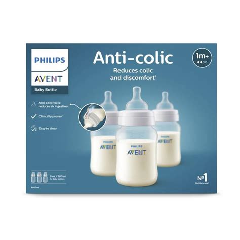 Buy Avent Anti Colic Bottle 260ml 3 Pack New Online At Chemist Warehouse®